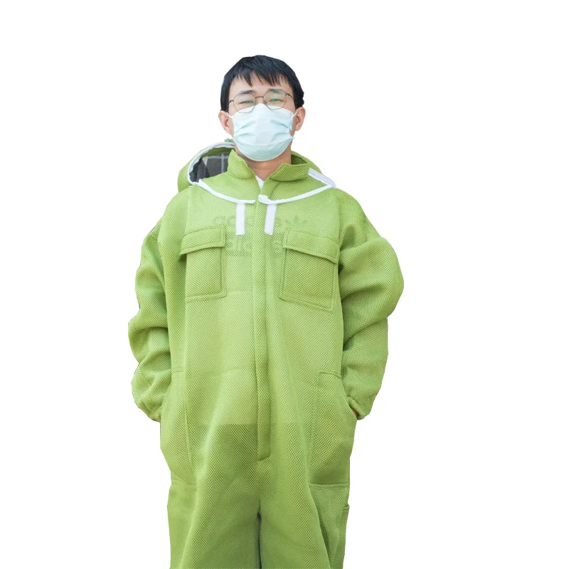 1 Set Beekeeping Clothes Professional Beekeepers Breathable Clothes Apiculture Tools Bee Protection Beekeeping Suit Beekeeping E - Image 2