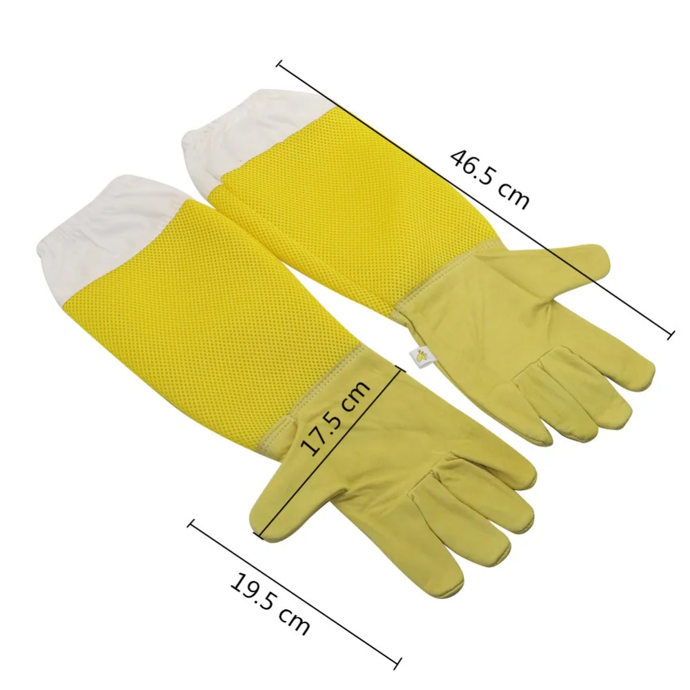 Beekeeper Gloves Protective Sleeves Ventilated Professional Anti Bee for Apiculture Beekeeper Prevent Beehive tools - Image 6
