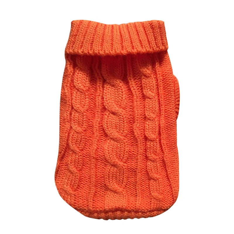 Small Medium Pet Dog Sweaters Winter Pet Clothes Warm Sweater Coat Outfit for Cats Clothes Woolly Soft Dog T Shirt Jacket - Image 10