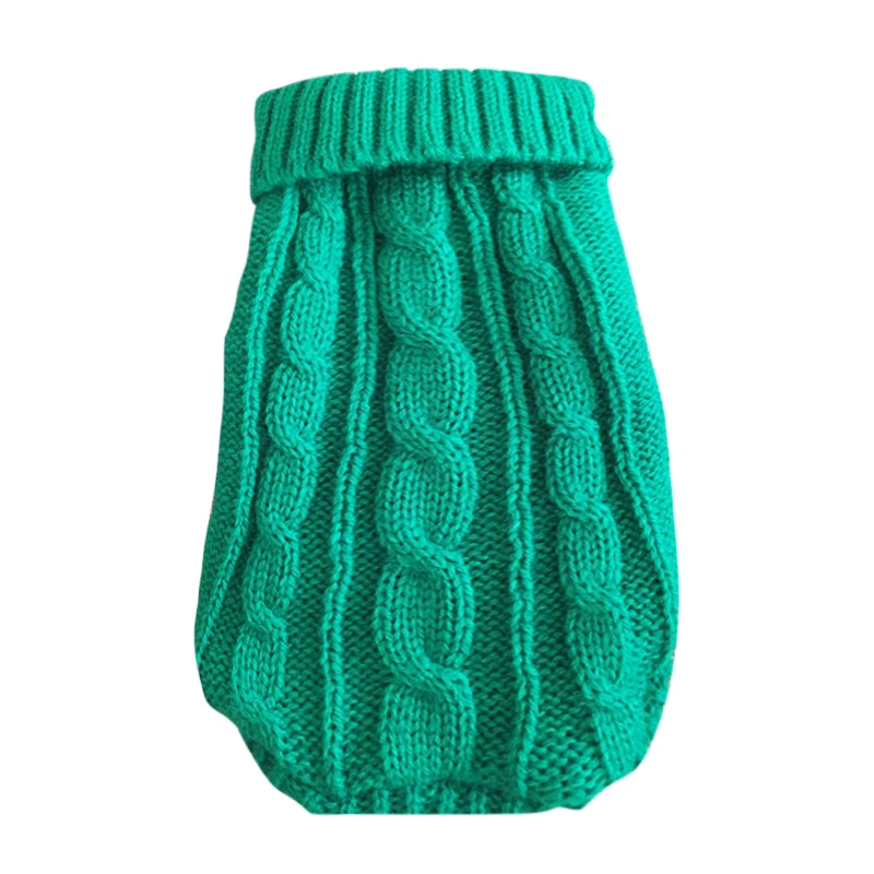 Small Medium Pet Dog Sweaters Winter Pet Clothes Warm Sweater Coat Outfit for Cats Clothes Woolly Soft Dog T Shirt Jacket - Image 12