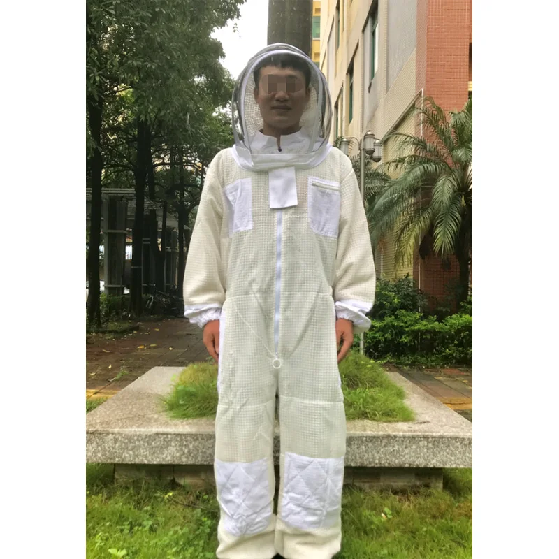 1 Set Beekeeping Suit Bee Keeper Professional Clothing Mosquito Suit Metal Zipper Bees Breathable Anti Beekeeping Clothing - Image 6