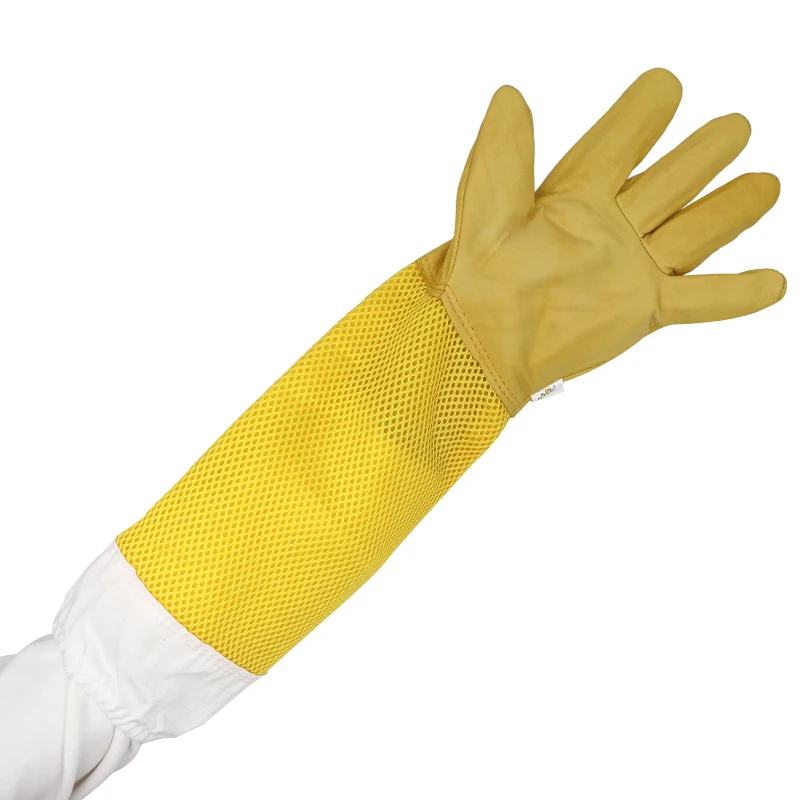 Beekeeper Beekeeping Gloves Protective Sleeves Ventilated Professional Anti Bee for Apiculture Beekeeper Prevent Beehive tools - Image 3