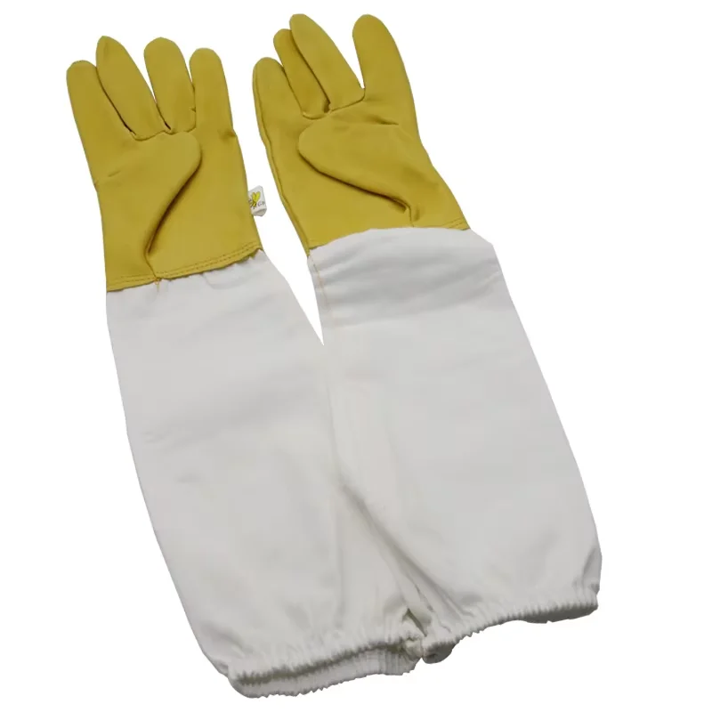 Beekeeping Gloves Sheepskin Gloves Anti-bee Anti-sting for Professional Apiculture Beekeeper Bee Keeping Tools 1 Pair - Image 3