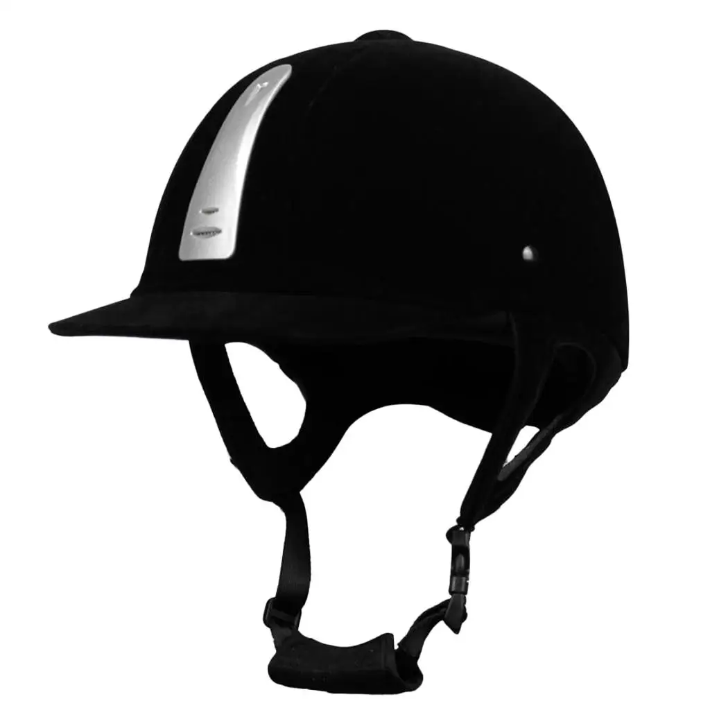 Velvet Horse Riding Safety Helmet Equestrian Sport Schooling Protective Head Gear Ventilated Equine Helmets for Youth Riders - Image 2