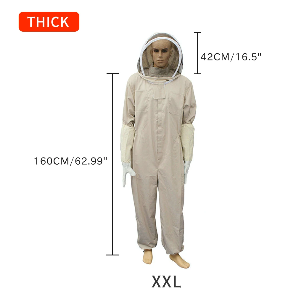 Professional Beekeeping Suit Full Body with Protective veil Beekeeping Gear for Beekeeping Beekeeping Supplies Summer essentials - Image 7