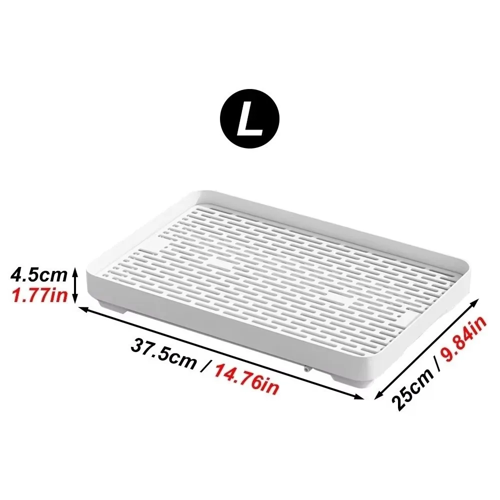 New Small Rabbit Litter Box Plastic Rectangular Pet Toilet Tray Double-layer Bunnie Corner Toilet Box Dutch Pig Supplies - Image 8
