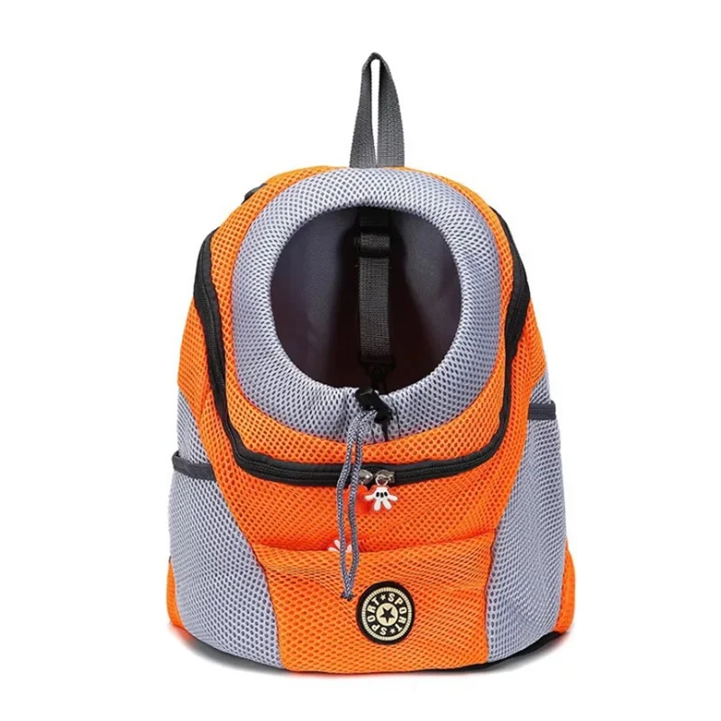 Pet Backpack Portable Portable dog Double Shoulder bag Outdoor Travel cat Carrier Bag Pet Dog Front Bag Mesh Backpack - Image 9