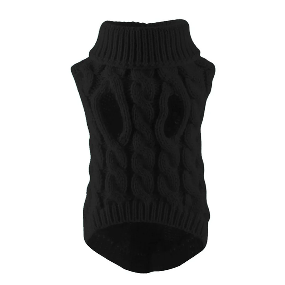 Classic Solid Chihuahua Puppy Dog Sweater for Small Dogs Winter Warm Pet Clothes Yorkshire Schnauzer Pullovers disfraz de perro - Image 12