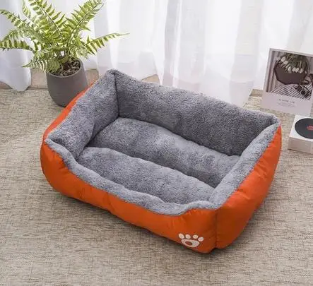 Pet Large Dog Bed Warm House Candy-colored Square Nest Pet Kennel For Small Medium Large Dogs Cat Puppy Plus Size Dog Baskets - Image 30