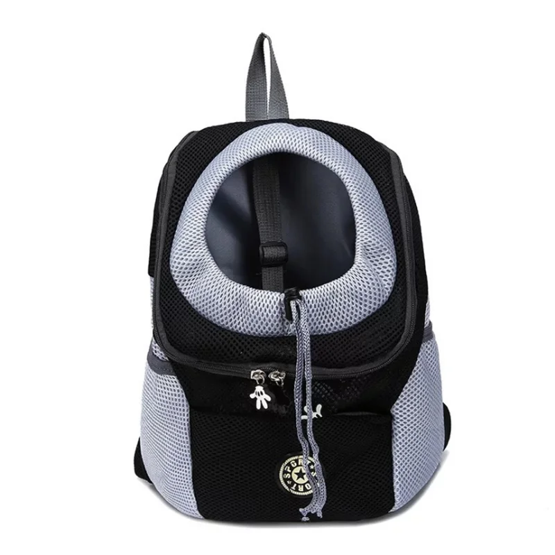 Pet Backpack Portable Portable dog Double Shoulder bag Outdoor Travel cat Carrier Bag Pet Dog Front Bag Mesh Backpack - Image 8