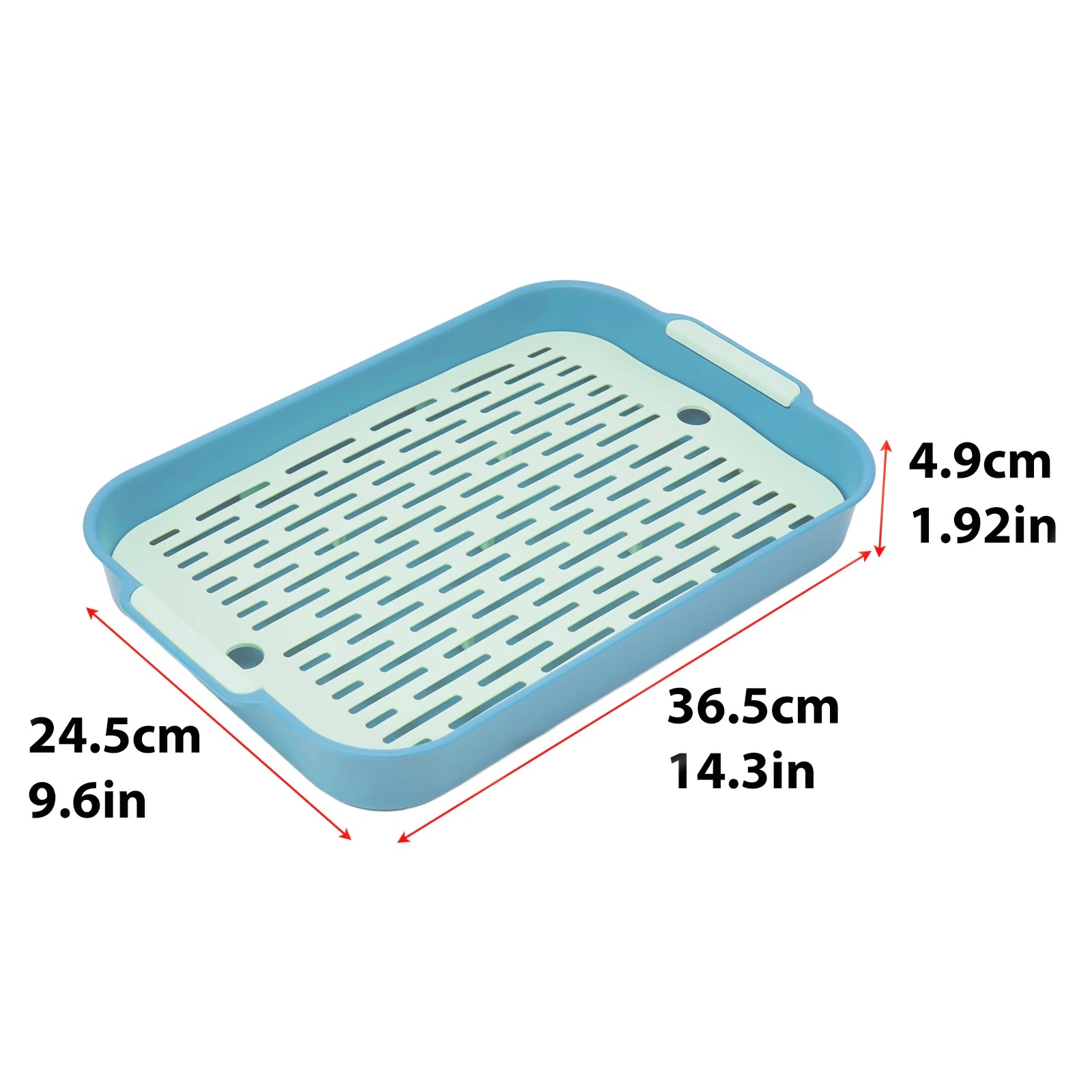 Rabbit Litter Box Small Pet Toilet Tray Rabbit Guinea Pig Litter Tray Toilet Box Detachable Grids Cover Rabbit Litter Tray - Image 6
