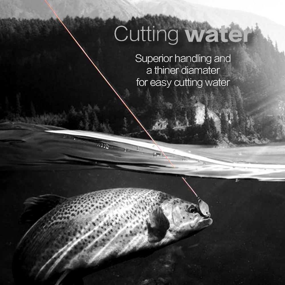 JOF PE Braided X4 Fishing Line, Abrasion Resist Durable Thin Fishing Line For Outdoor Fishing Accessories 300M 500M 1000M - Image 2
