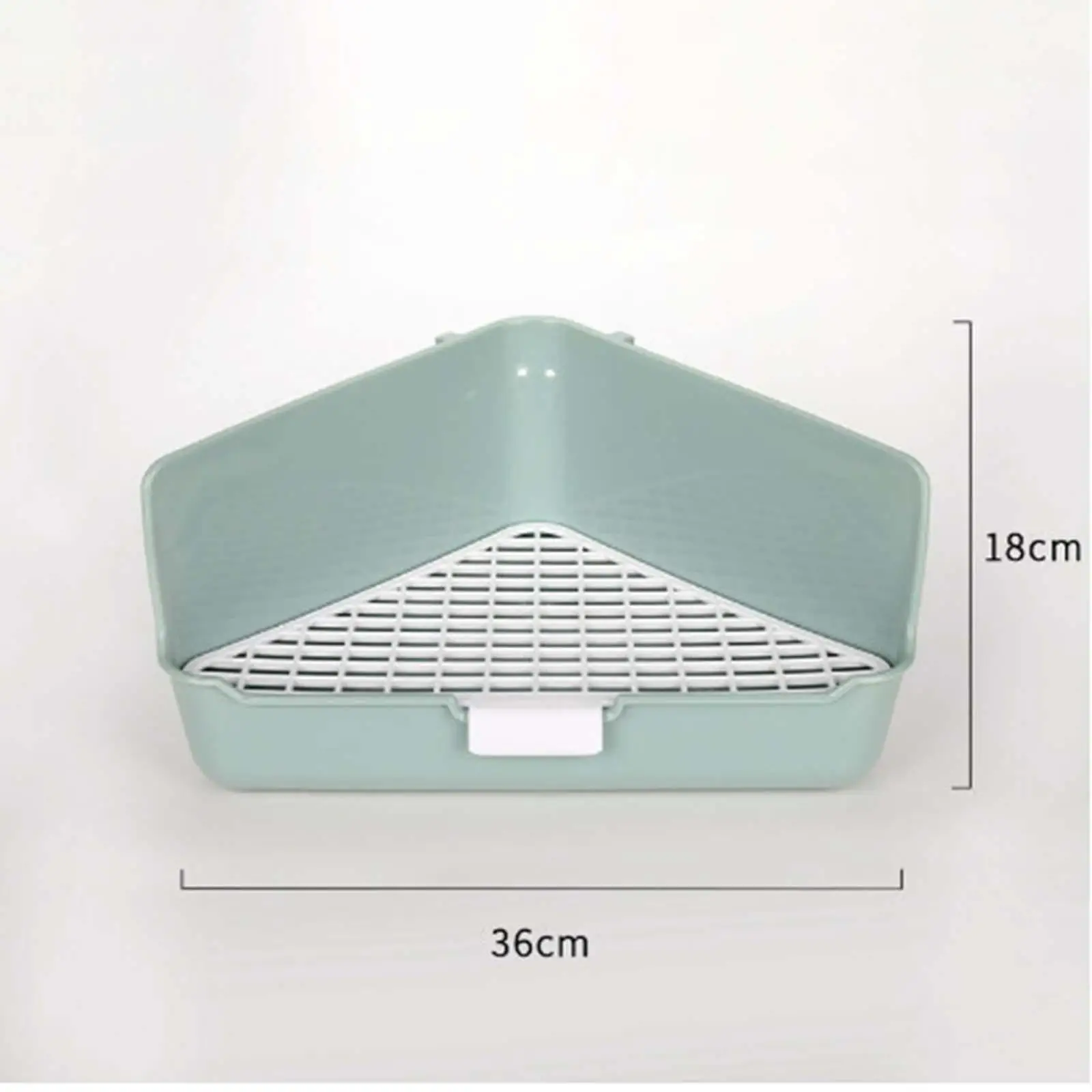Rabbit Litter Box Pet Litter Pan Trainer Bunny Litter Box Cleaner for Hamster Chinchilla Ferret Hedgehog Pet Supplies - Image 5