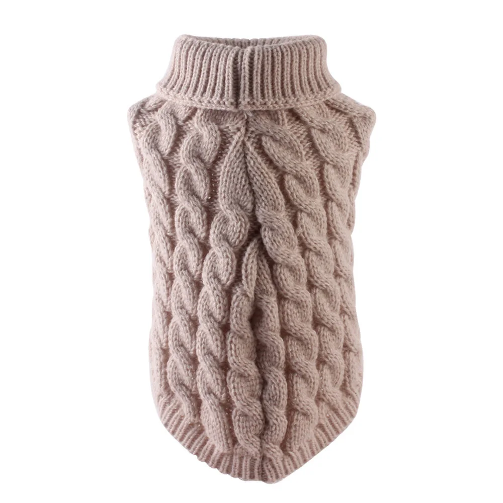 Classic Solid Chihuahua Puppy Dog Sweater for Small Dogs Winter Warm Pet Clothes Yorkshire Schnauzer Pullovers disfraz de perro - Image 7