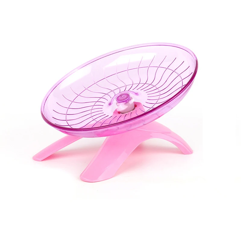 Pet Hamster Running Wheel Mute Flying Saucer Steel Axle Wheel Running Disc Toys Cage Small Animal Hamster Accessories - Image 9
