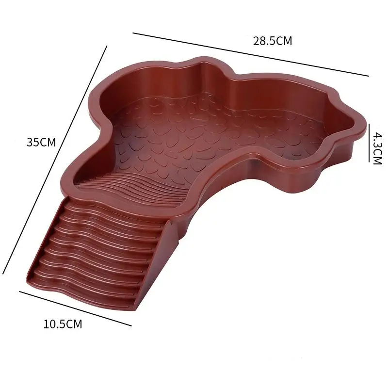 Reptiles Water Dish With Anti-Slip Imitation Rock Ladders Food Water Bowl For Turtle Lizards Gecko Small Pet Supplies - Image 6