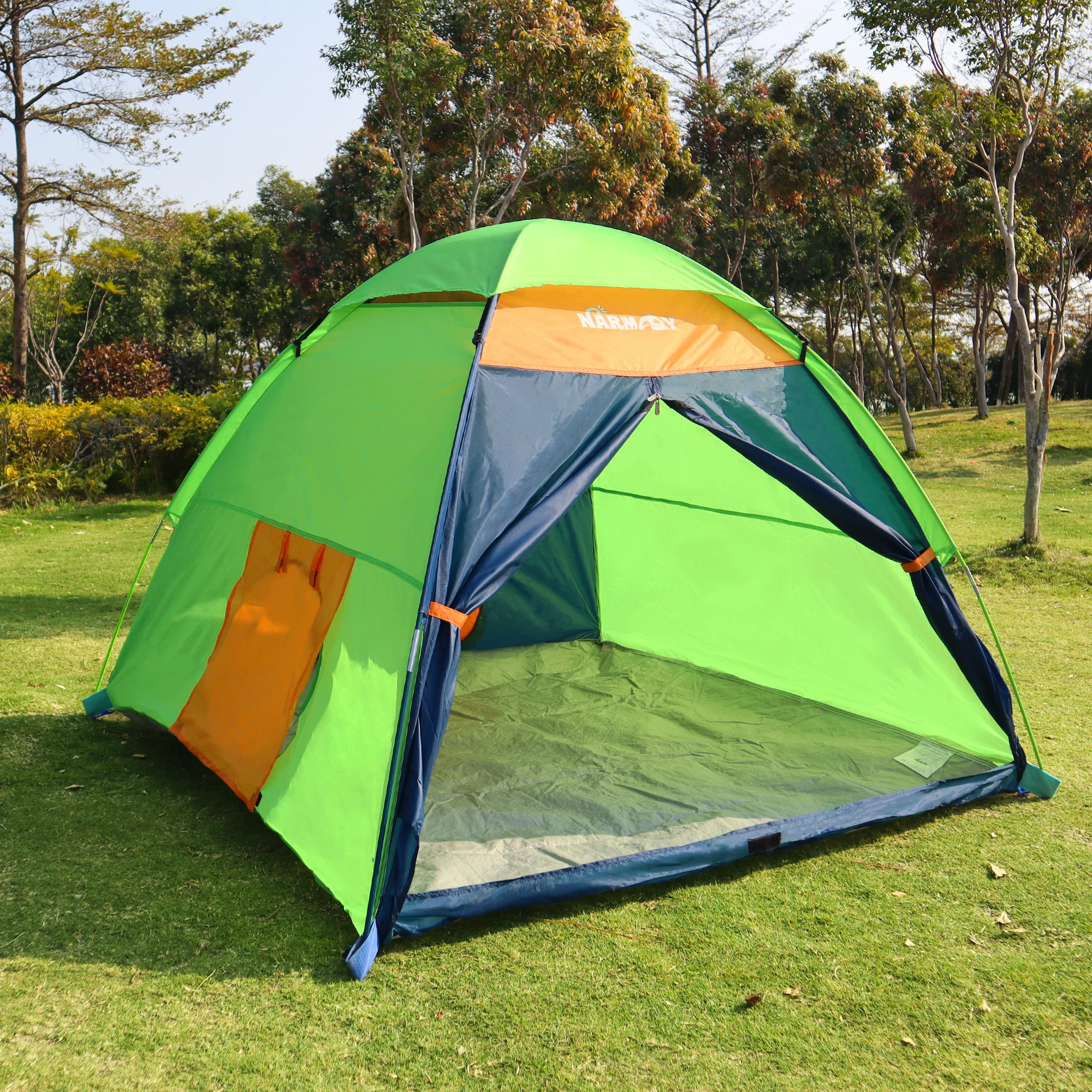 Kids Camping Play Tent for Kids Indoor & Outdoor Pretend Play, Large Playhouse Easy Assembly Unisex Gift Idea for Games - Image 5