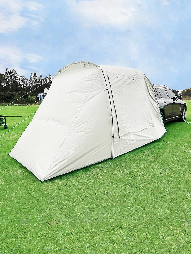 Lohascamping Car box docking tent Portable Waterproof SUV Tail Tent 3-4 people Dome tent Sunshade Tunnel style tent,Large tent, - Image 4
