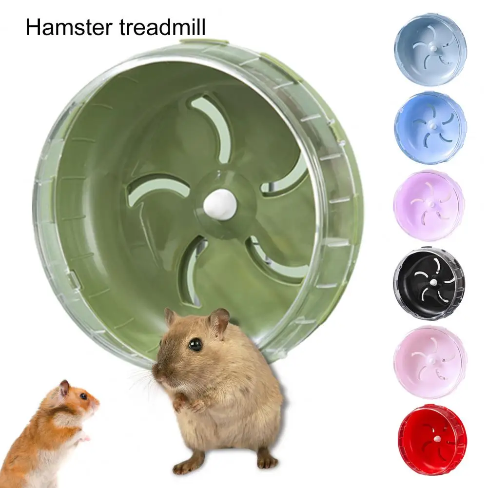 Practical Hamster Exercise Wheel Smooth Edge Training Easy to Clean Hamster Guinea Pig Exercise Toy - Image 3