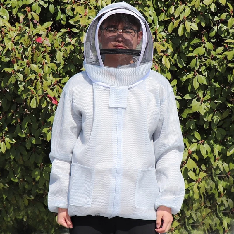 New Beekeeping Clothing Veil Hood Gloves Hat Cloth Jacket Protective beekeeping suit beekeepers bee suit equipment