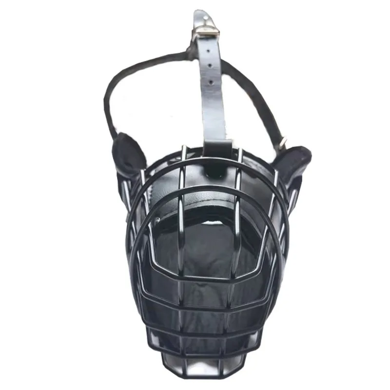 Dog Muzzle Medium and large dogs can adjust the mouth cage anti-bite and anti-barking non-toxic and breathable and do not fall - Image 2