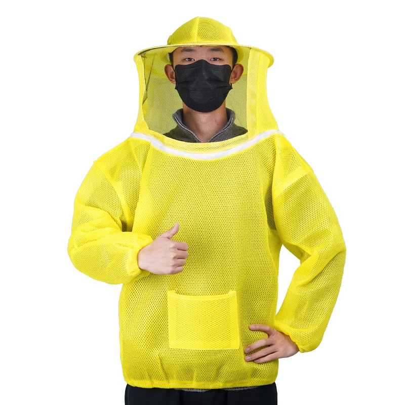 Beekeeping Apiculture Clothes Professional Beekeepers Clothes Protection Beekeeping Suit Safty Veil Unisex Children Protective - Image 8