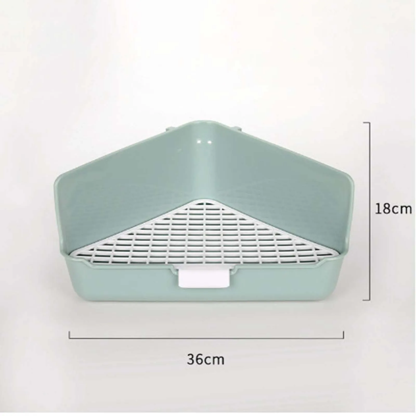 Rabbit Litter Box Pet Litter Pan Trainer Bunny Litter Box Cleaner for Hamster Chinchilla Ferret Hedgehog Pet Supplies - Image 11