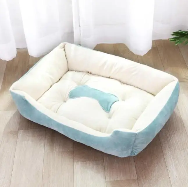 Pet Large Dog Bed Warm House Candy-colored Square Nest Pet Kennel For Small Medium Large Dogs Cat Puppy Plus Size Dog Baskets - Image 37