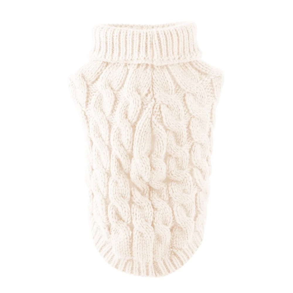 Classic Solid Chihuahua Puppy Dog Sweater for Small Dogs Winter Warm Pet Clothes Yorkshire Schnauzer Pullovers disfraz de perro - Image 13