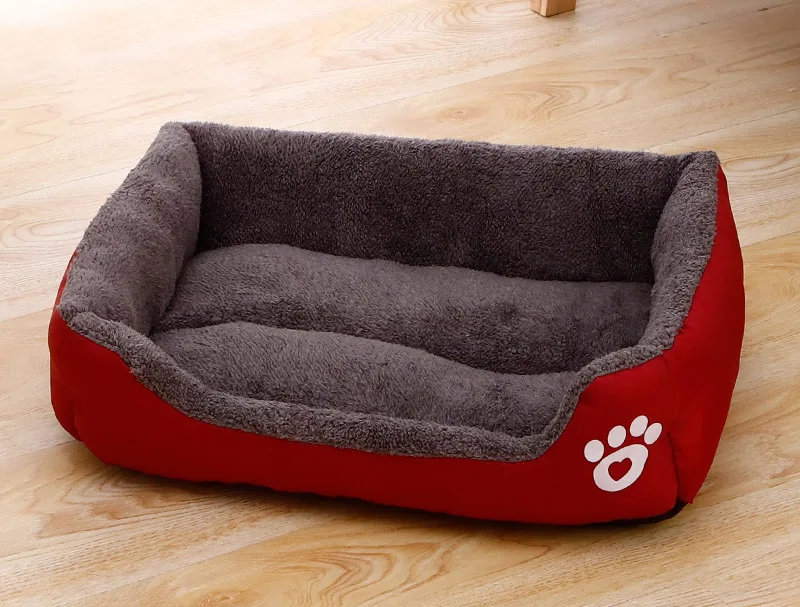 Pet Large Dog Bed Warm House Candy-colored Square Nest Pet Kennel For Small Medium Large Dogs Cat Puppy Plus Size Dog Baskets - Image 28