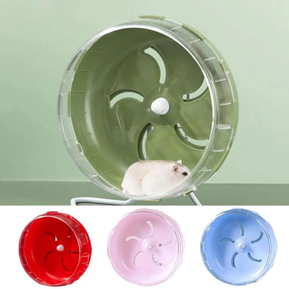 Practical Hamster Exercise Wheel Smooth Edge Training Easy to Clean Hamster Guinea Pig Exercise Toy - Image 4