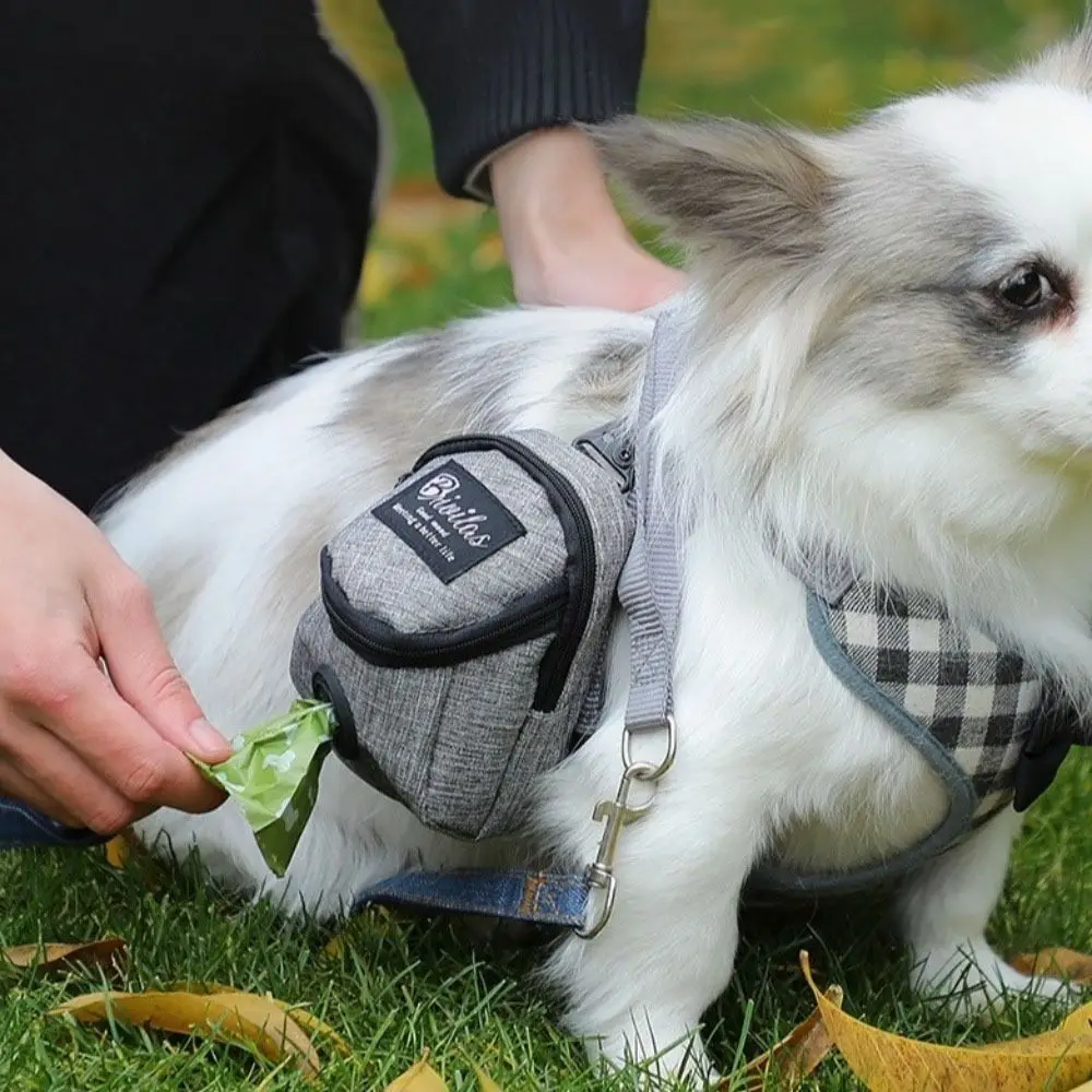 Portable Pet Dog Training Treat Pouch Multifunction Garbage Storage Puppy Snack Reward Waist Bag Durable Dog Poop Dispenser - Image 5