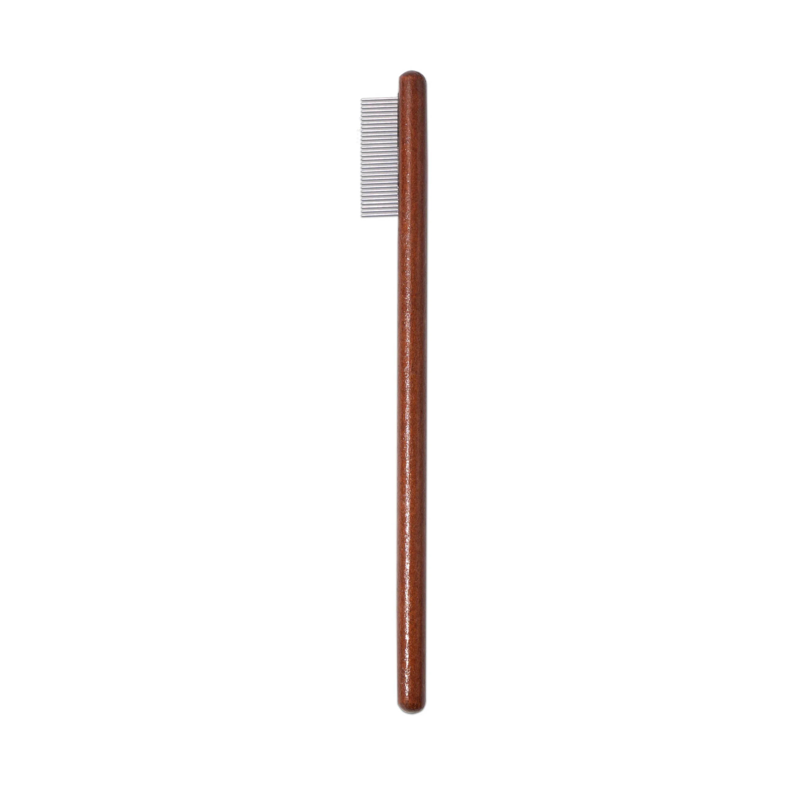 Pet Woodiness Facial Cleaning Comb Removes Tear Stains Eye-poop Comb Dog Hair Repair Scissors Cat Hair Comb Pet Clean Supplies - Image 8