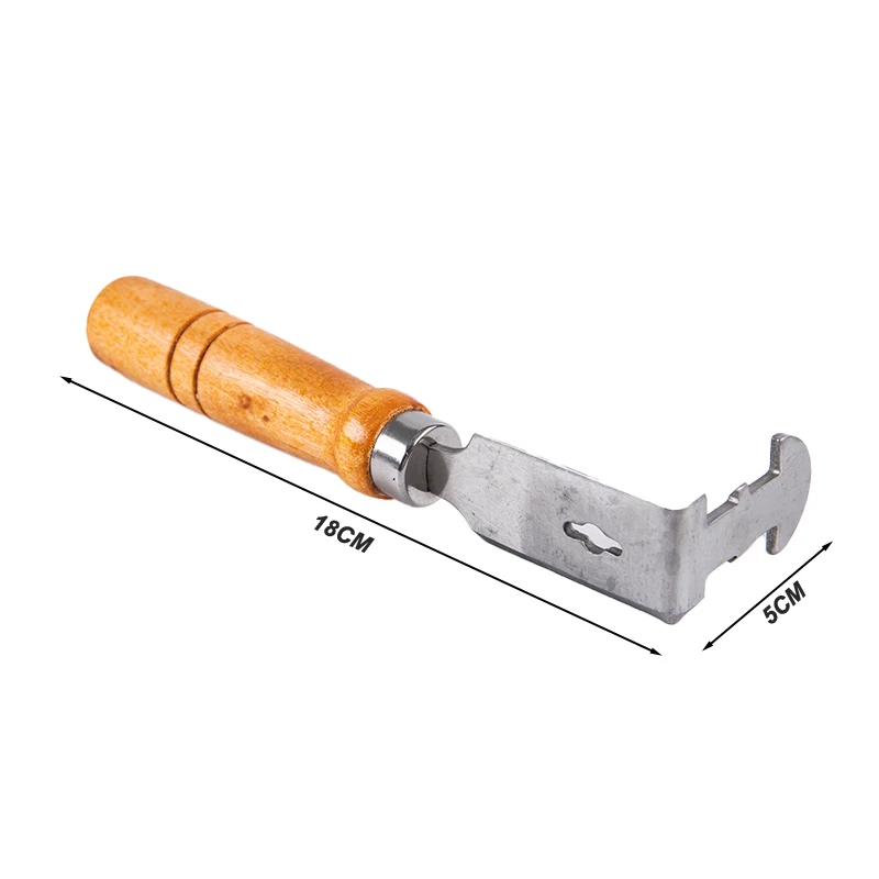 Bee Hive Tool Stainless Steel Scraper For Beekeeper Take Honey Knife Frame Lifter J Shape Hook Beekeeping Equipment - Image 4