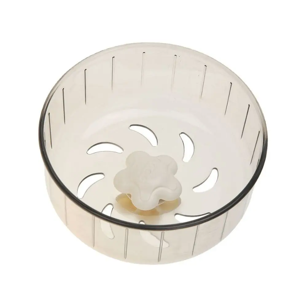 Hamster Running Disc 13cm Hamster Running Wheel Silent Round Rat Roller Treadmill Plastic Hamster Exercise Wheel for Pet Cage - Image 4