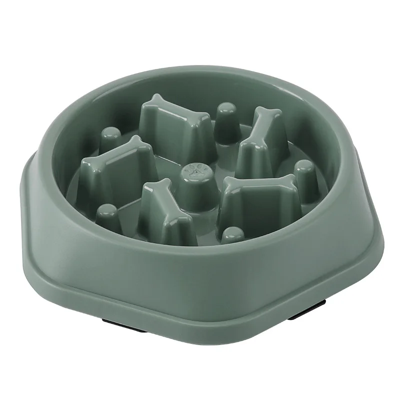 Pet Cat Dog Slow Food Bowl Fat Help Healthy Round Anti-choking Thickened And Non-slip Multiple Colors Shapes - Image 8