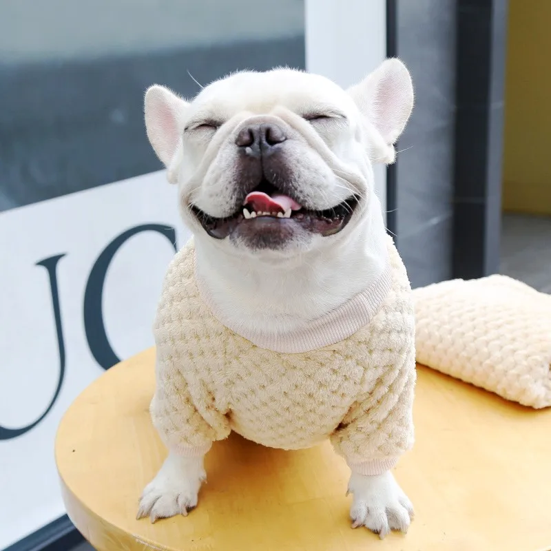 Winter Warm Dog Hoodies Pet Dog Clothes Soft Puppy Pullover Cute Bear Print Cat Sweatshirt Fashion Pet Hoodies Chihuahua Clothes - Image 4