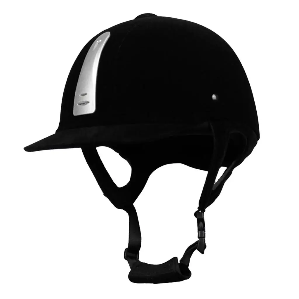 Velvet Horse Riding Safety Helmet Equestrian Sport Schooling Protective Head Gear Ventilated Equine Helmets for Youth Riders - Image 7