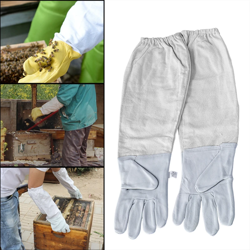 Full Body Beekeeping Clothes Professional Beekeepers Clothes Protection Beekeeping Suit Safty Veil Unisex Children Protective - Image 4