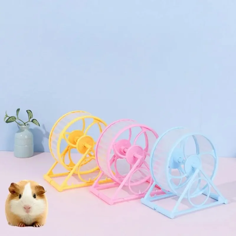 Hamster Running Wheel Hamster Ultra Quiet Anti Jamming Small Animal Sports Running Wheels Hamster Cage Accessories Toys Hamster - Image 6