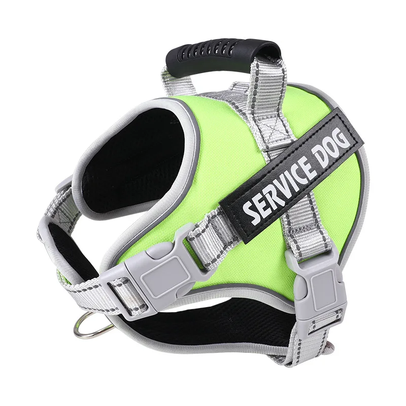 Service Dog Chest Harness No Pull Dog Hook Suitable Large Dog Vest Style Walking Rope Control Dog Strap Accessories Prevent Loss - Image 24