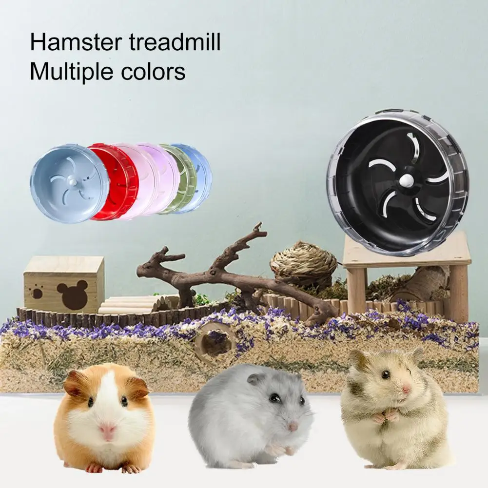 Practical Hamster Exercise Wheel Smooth Edge Training Easy to Clean Hamster Guinea Pig Exercise Toy - Image 5