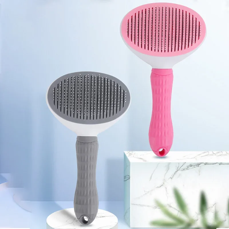 Pet Dog Hair Brush Cat Comb Grooming And Care Cat Brush Stainless Steel Comb For Long Hair Dogs Cleaning Pets Dogs Accessories - Image 2