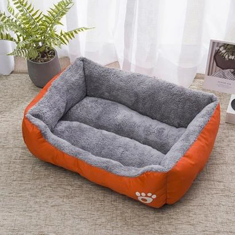 Black Dog Bed Plush Sleeping Bed for Large, Medium and Small Dogs, Non-Slip and Bite-Resistant Pet Sleeping Mat - Image 10