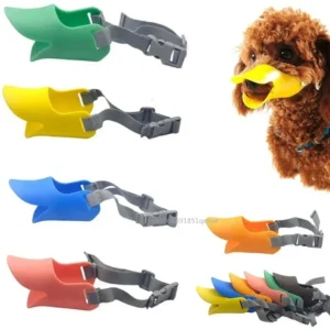 Dog Muzzle Silicone Duck Muzzle Mask for Pet Dogs Anti Bite Stop Barking Small Large Dog Mouth Pet Dog Accessories