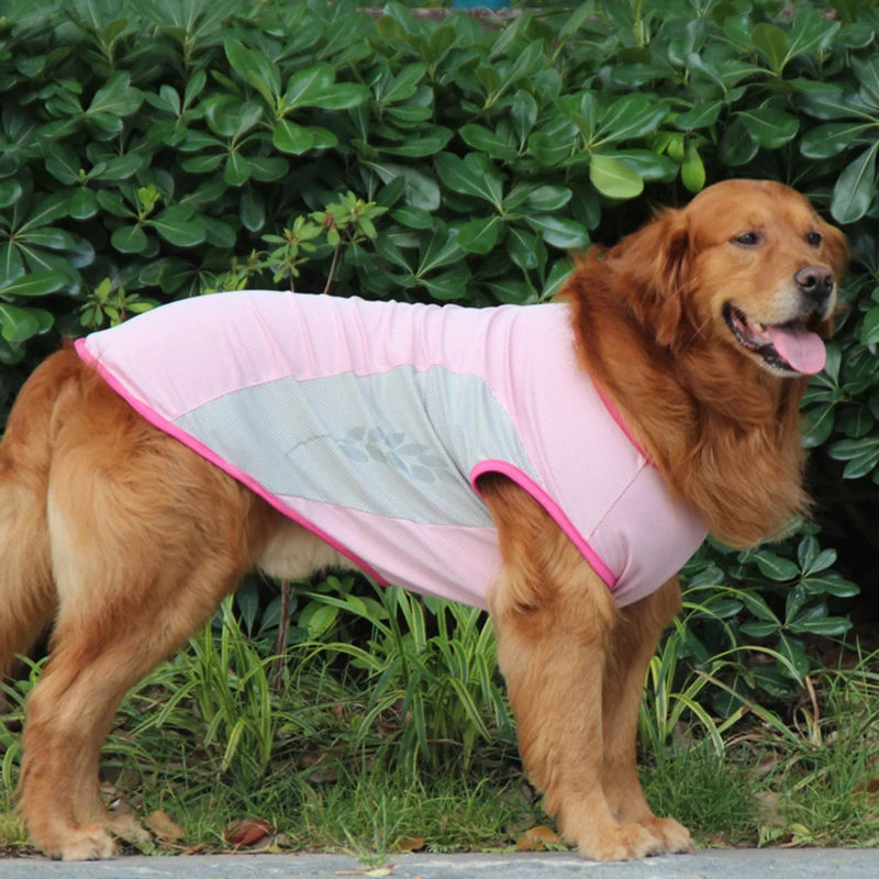Summer Pet Dog Clothes Breathable Cooling Reflective Vest Small Medium Large Dog Puppy Cooling Quick Dry Summer Vest Pet Clothes - Image 4