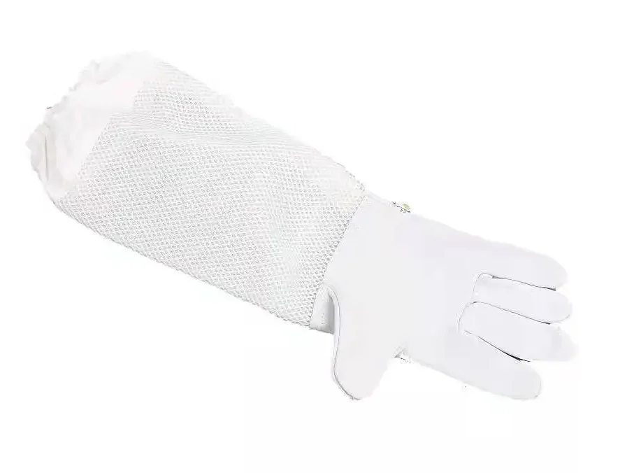 Beekeeping Gloves Protective Sleeves Ventilated Professional Anti Bee Sheepskin Long Gloves For Beekeeper Beekeeping Tools - Image 7