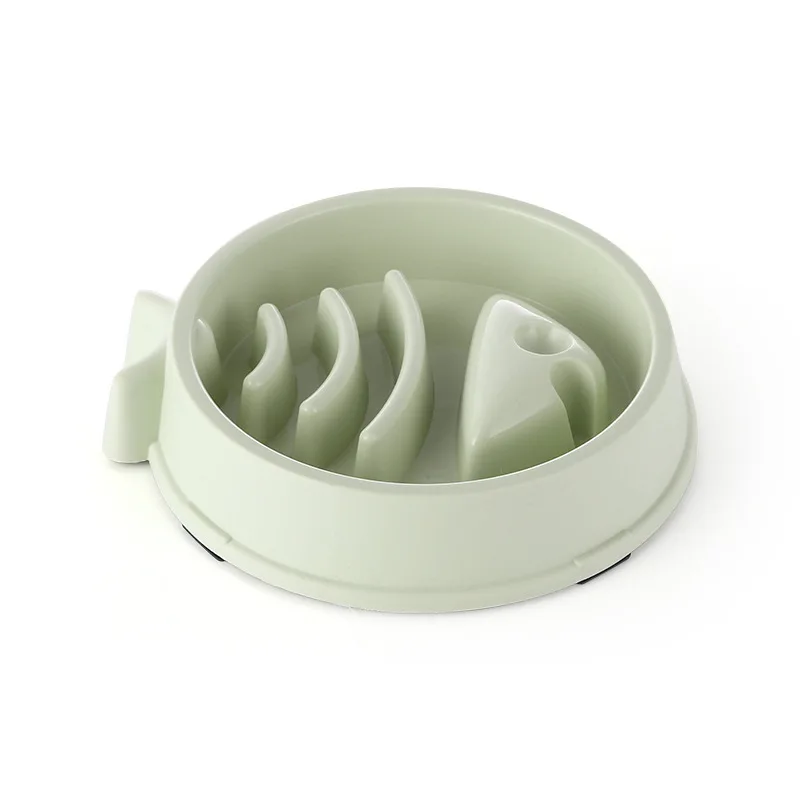 Pet Cat Dog Slow Food Bowl Fat Help Healthy Round Anti-choking Thickened And Non-slip Multiple Colors Shapes - Image 12