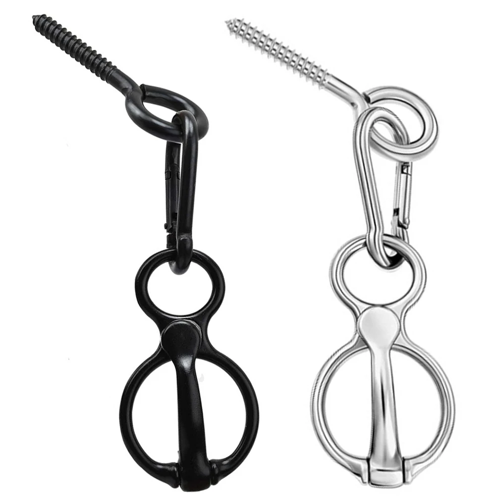 1 Set Heavy-Duty Horse Tie Ring Stainless Steel Horse Tack and Supplies Horse Accessories Horse Training Equipment for Horses - Image 6