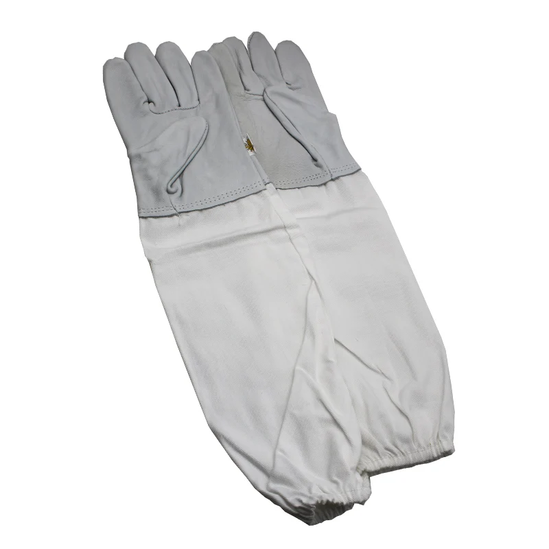 Beekeeping gloves Sheepskin Gloves Anti-bee Anti-sting for Professional Apiculture Beekeeper Bee Keeping Tools 1 Pair